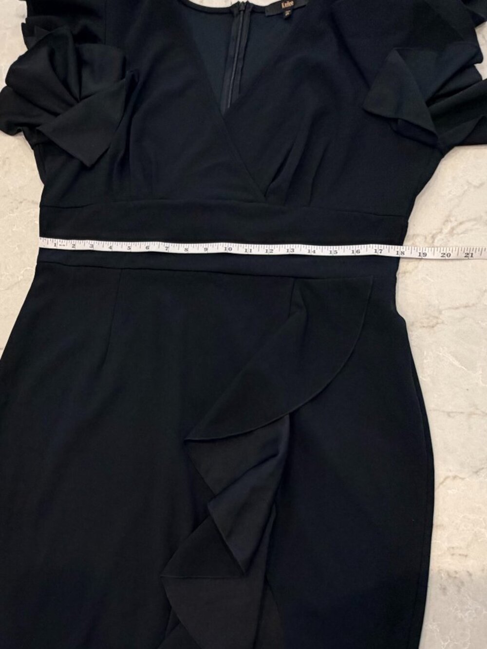 Knitee Black Cocktail Dress - Picture 6 of 14